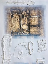 Alain KLEINMANN - "Sans-titre" - Technique mixte signée - 2000