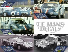 Décal alpine a210 mans - décal,