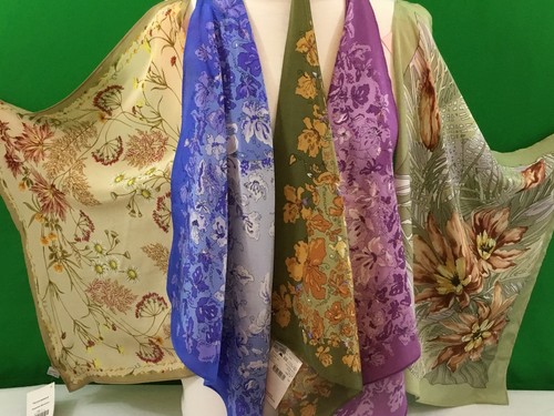 Foulard soie 100 52 - , x