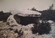 8 photos anciennes circa 1930 DOLMEN DU CALVAIRE Ardèche SAINT ALBAN AURIOLLES
