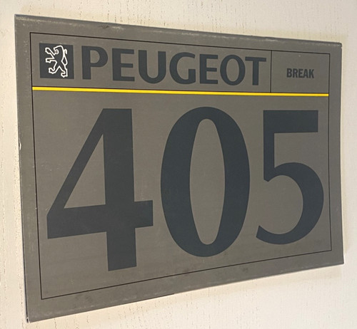 Brochure vente peugeot - vente, 405