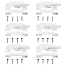  Lot de 6 verrous de fenêtre