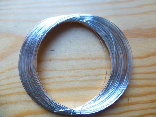 Fil argent pour - en, de