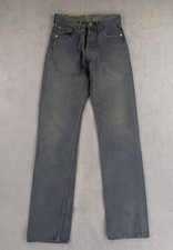 Jean Baggy Vintage 90s Made Spain Levi's 501 W27 L34 Gris Streetwear Boyfriend B