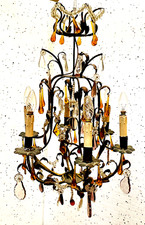 lustre style louis XV cage