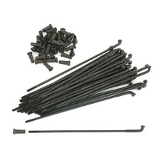 Samwel 18" Rayons, Noir 40 Pièces Pour Harley-Davidson WL 35-52 Big Twin 30-48