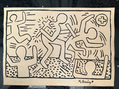 Keith haring - (fait, main)