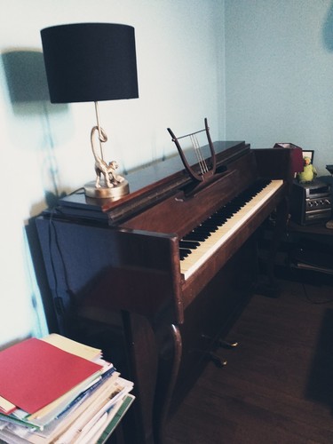Piano droit marque gaveau - piano,