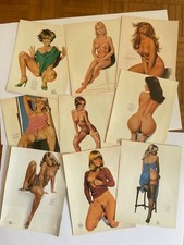 9 illustrations érotiques