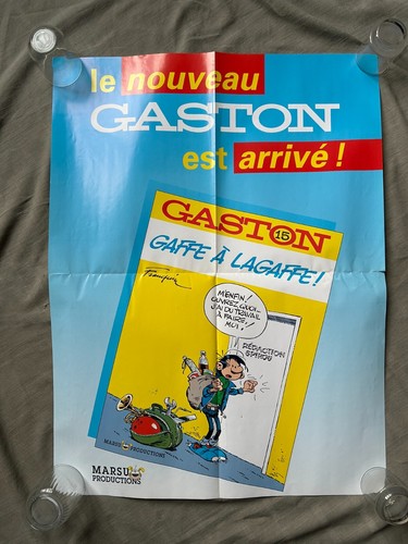 Franquin gaston affiche 1996 - franquin,