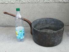 P: 7,3 kg  Ancienne casserole cuivre