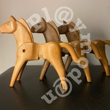 Playmobil Vintage 3x Chevaux