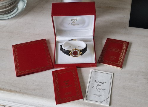 Cartier must vendôme vermeil - cartier,