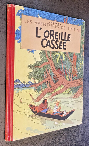 Tintin oreille cassée - tintin,