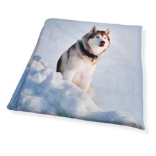 HUSKY Happidea housse de couette double et taies d'oreiller en coton