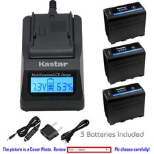 Kastar Battery LCD Charger for