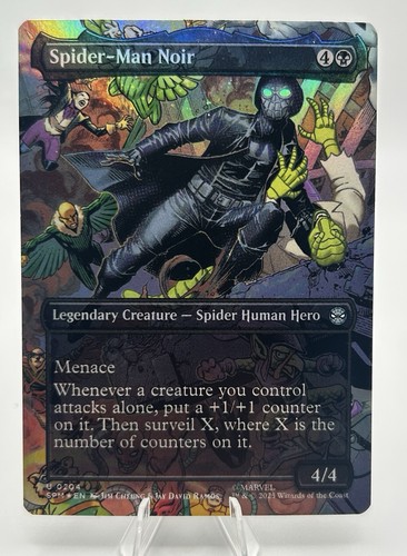 Mtg foil spider man noir - nm,