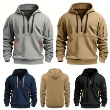 Hoodie Mound Maber Classic Retro Retro Sweat-Shirt Zip Up Up Pullover Veste /