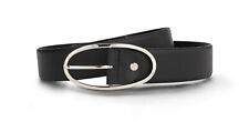 Ceinture noir femme végane en