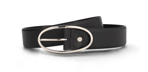 Ceinture noire femme végane