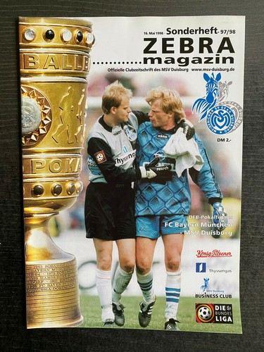 Finale coupe dfb - coupe, 97/98
