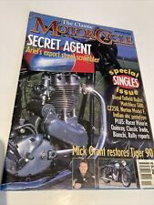 Classic Motorcycle novembre 1998 special mono Matchless G80 CZ250 Norton F etc