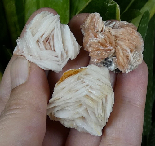 Lot baryte rose orange - lot, 3