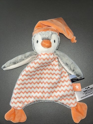 Doudou plat pingouin - plat,