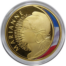 Médaille Les Emblèmes Francais Marianne 2017