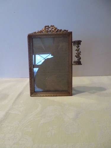 Ancien cadre photo bronze - cadre,