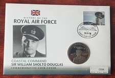 Jersey 2008 £5 Pound Coin - History of RAF Royal Air Force - RAF Coastal Command
