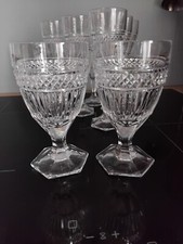 2 Verres Cristal de Saint