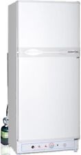 Smad Frigo Gaz avec Congélateur 175L Réfrigérateur Congélateur Gaz/220V Frigo