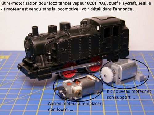 Kit motorisation locomotive - motorisation, à