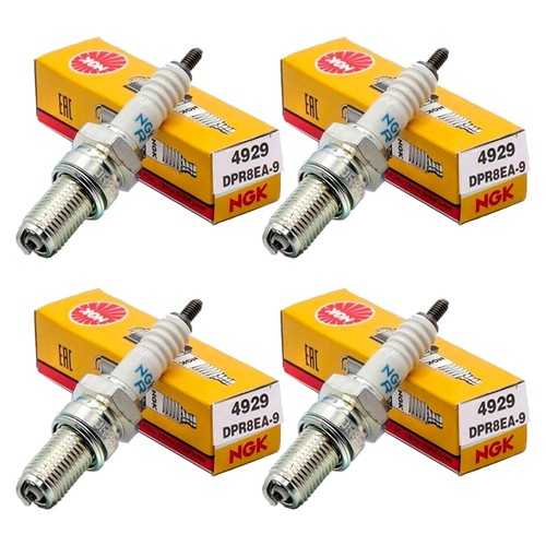Kit bougies ngk dpr8ea - bougies, dpr8ea-9