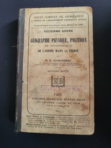 Ancien livre 1885 - livre,