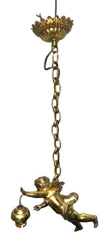 Lustre plafonnier angelot