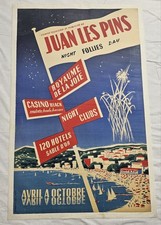 Rare Affiche originale Juan