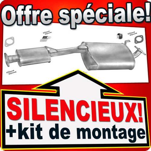 Silencieux intermédiaire pour - silencieux,