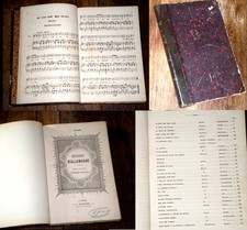 échos d'Allemagne recueil romances piano chant français 1875 Kücken Beethoven