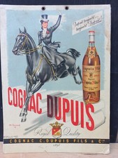 CARTON PUBLICITAIRE COGNAC
