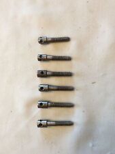 Lot 6 Vis Anciennes Tire-Fonds Fer Lit Armoire Buffet Enfilade XIX e siecle