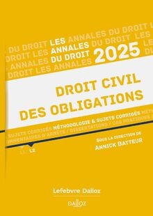 Annales droit civil des - droit,
