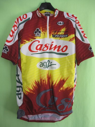 Maillot cycliste casino - casino, ag2r