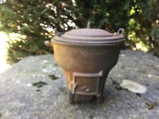 Objet publicitaire CHAUDIERE a COCHON ROSIERES  (modele réduit publicitaire)