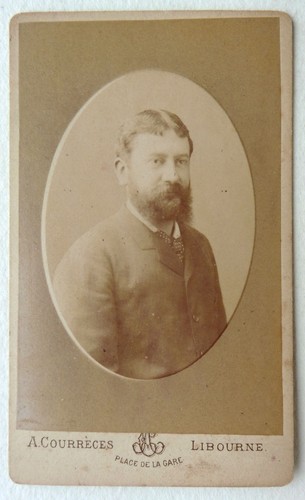 Cdv photo courreges - cdv,