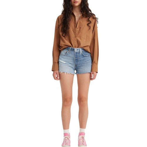 Short jean levi pour - short,
