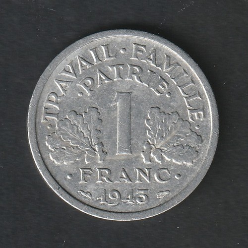 Franc france 1943 - 1, franc,