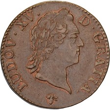 France, Louis XV, Sol à la