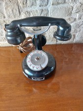 SUPERBE TELEPHONE DE BUREAU ERICSON 1928 BAKELITE - COMPLET